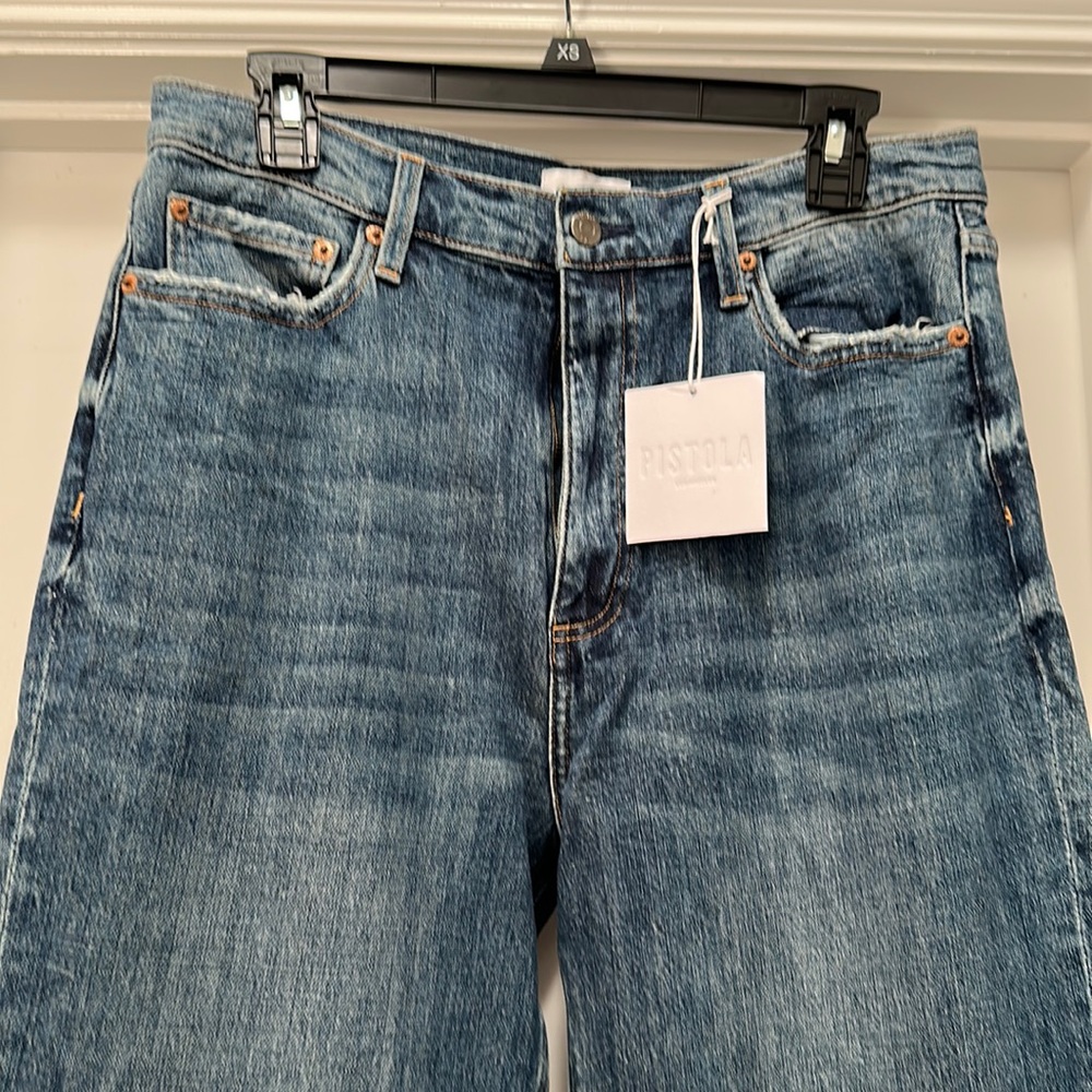 Women’s Pistola Colleen High Rise Slim Boot slit Jean Size 31 - Picture 3 of 10